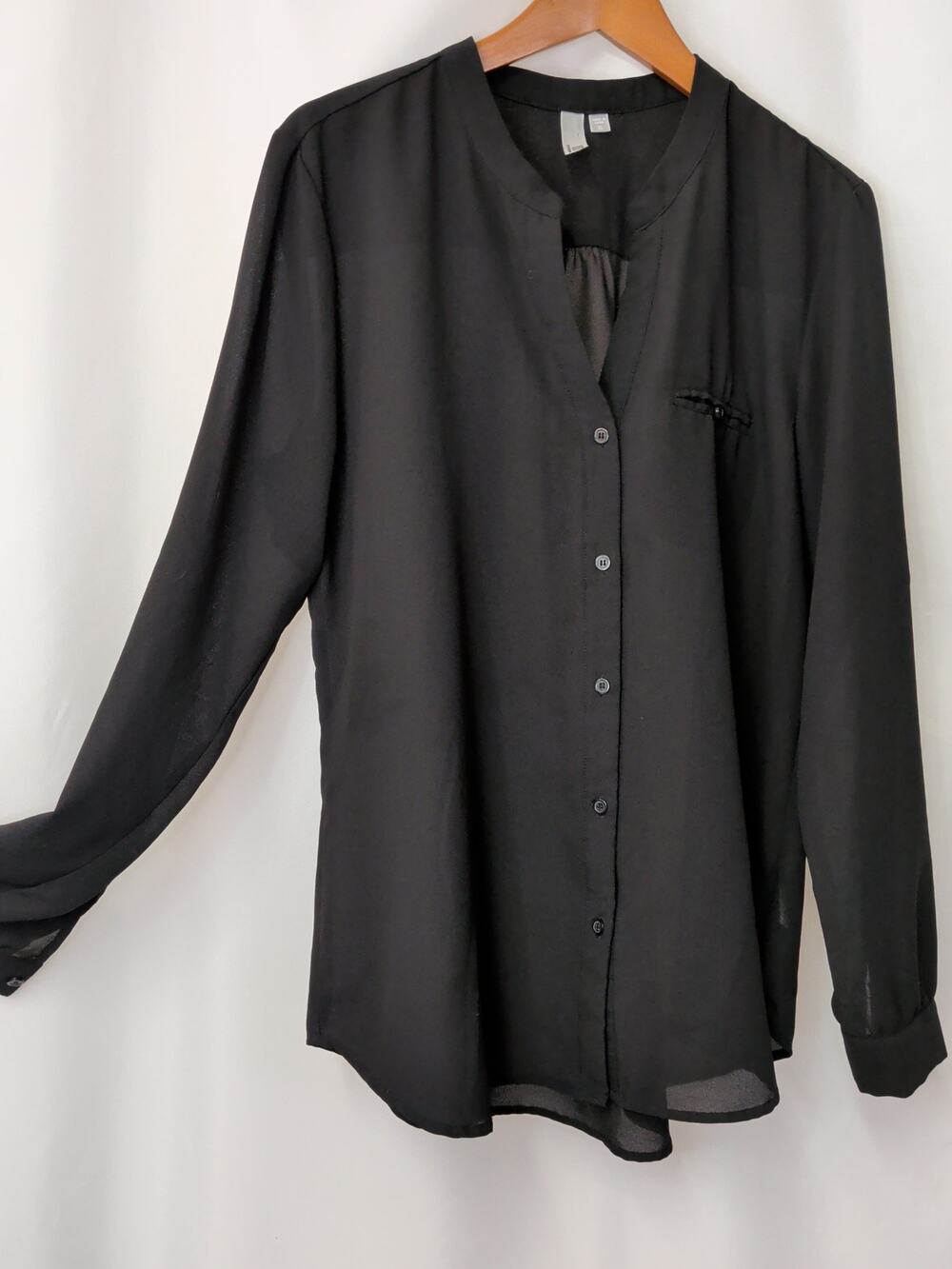 Kut from Kloth Black Long Sleeve Tunic XL